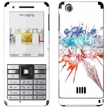   «Final Fantasy 13  »   Sony Ericsson J105 Naite