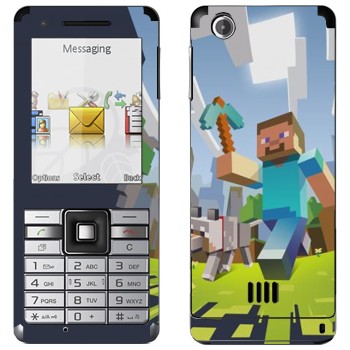  «Minecraft Adventure»   Sony Ericsson J105 Naite