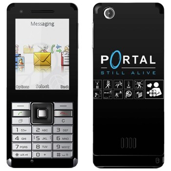   «Portal - Still Alive»   Sony Ericsson J105 Naite