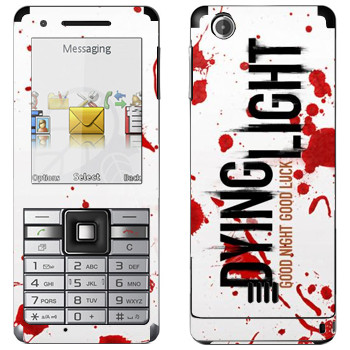   «Dying Light  - »   Sony Ericsson J105 Naite