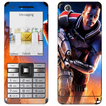   «  - Mass effect»   Sony Ericsson J105 Naite