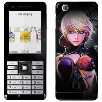   «Tera Castanic girl»   Sony Ericsson J105 Naite