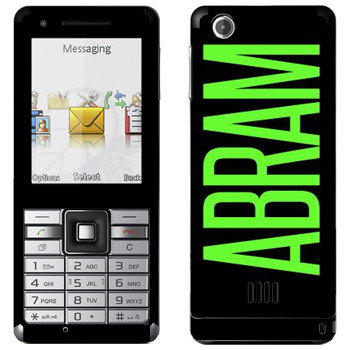   «Abram»   Sony Ericsson J105 Naite