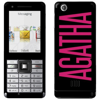   «Agatha»   Sony Ericsson J105 Naite