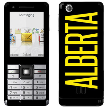   «Alberta»   Sony Ericsson J105 Naite