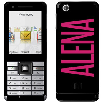   «Alena»   Sony Ericsson J105 Naite