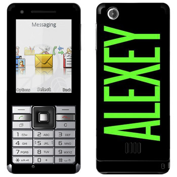   «Alexey»   Sony Ericsson J105 Naite