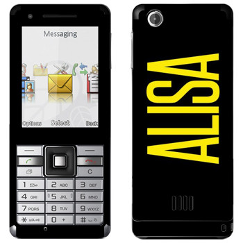   «Alisa»   Sony Ericsson J105 Naite