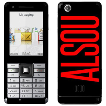   «Alsou»   Sony Ericsson J105 Naite