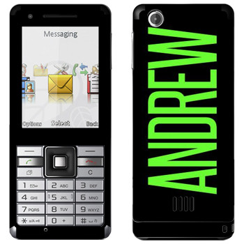  «Andrew»   Sony Ericsson J105 Naite
