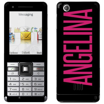   «Angelina»   Sony Ericsson J105 Naite