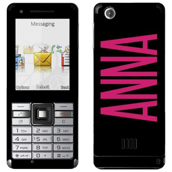   «Anna»   Sony Ericsson J105 Naite