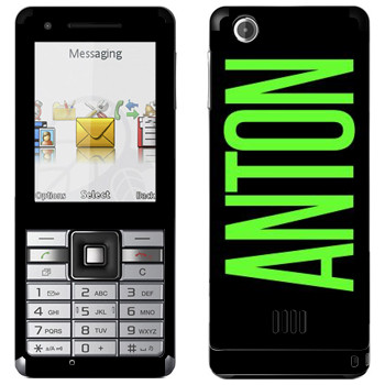   «Anton»   Sony Ericsson J105 Naite