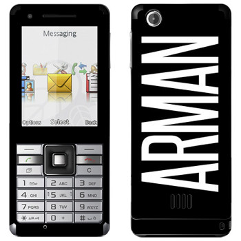   «Arman»   Sony Ericsson J105 Naite