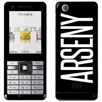   «Arseny»   Sony Ericsson J105 Naite