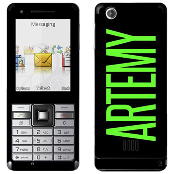   «Artemy»   Sony Ericsson J105 Naite