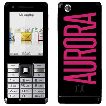   «Aurora»   Sony Ericsson J105 Naite