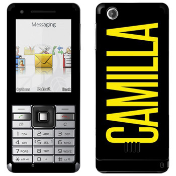   «Camilla»   Sony Ericsson J105 Naite