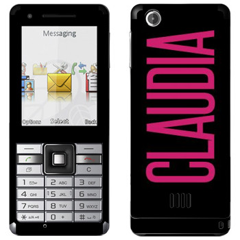   «Claudia»   Sony Ericsson J105 Naite