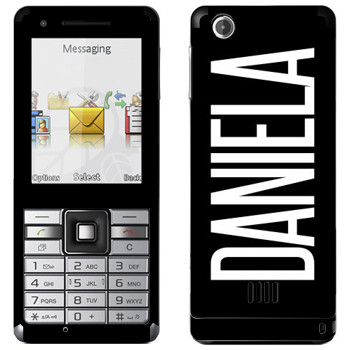   «Daniela»   Sony Ericsson J105 Naite