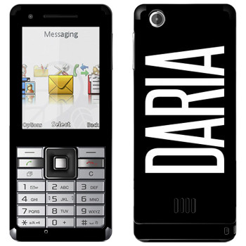   «Daria»   Sony Ericsson J105 Naite