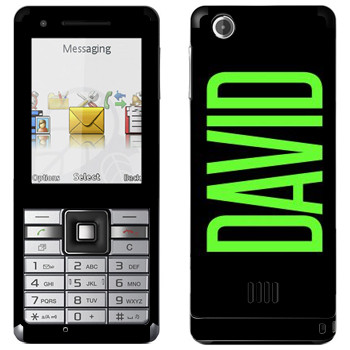   «David»   Sony Ericsson J105 Naite