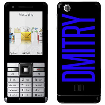   «Dmitry»   Sony Ericsson J105 Naite