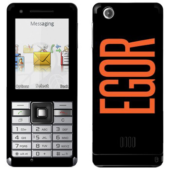   «Egor»   Sony Ericsson J105 Naite