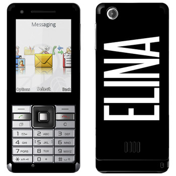   «Elina»   Sony Ericsson J105 Naite