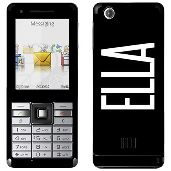   «Ella»   Sony Ericsson J105 Naite