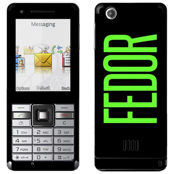   «Fedor»   Sony Ericsson J105 Naite