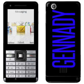   «Gennady»   Sony Ericsson J105 Naite