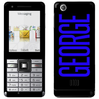   «George»   Sony Ericsson J105 Naite