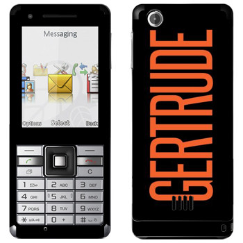   «Gertrude»   Sony Ericsson J105 Naite