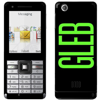   «Gleb»   Sony Ericsson J105 Naite