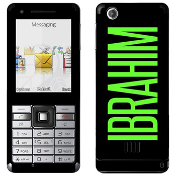   «Ibrahim»   Sony Ericsson J105 Naite