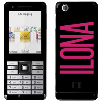   «Ilona»   Sony Ericsson J105 Naite