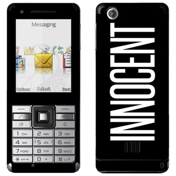   «Innocent»   Sony Ericsson J105 Naite