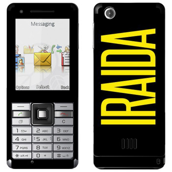   «Iraida»   Sony Ericsson J105 Naite