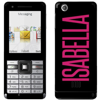   «Isabella»   Sony Ericsson J105 Naite