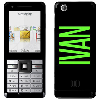  «Ivan»   Sony Ericsson J105 Naite