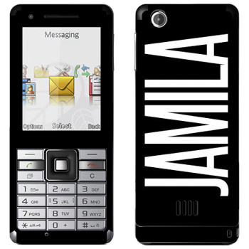   «Jamila»   Sony Ericsson J105 Naite