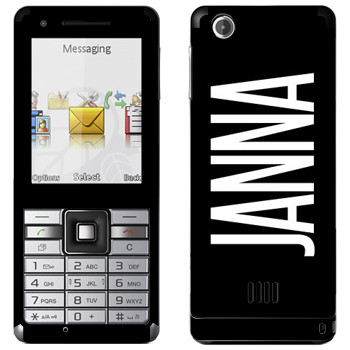   «Janna»   Sony Ericsson J105 Naite