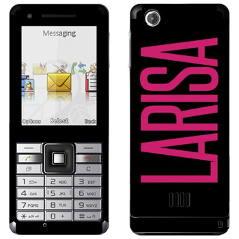   «Larisa»   Sony Ericsson J105 Naite