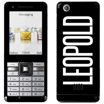   «Leopold»   Sony Ericsson J105 Naite