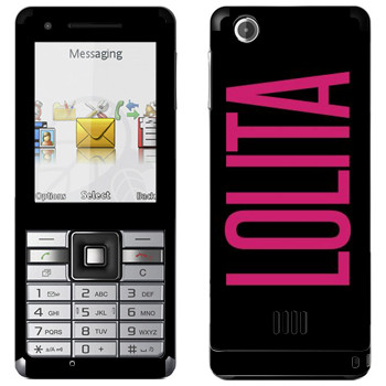   «Lolita»   Sony Ericsson J105 Naite