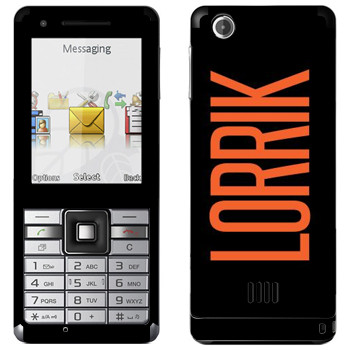   «Lorrik»   Sony Ericsson J105 Naite
