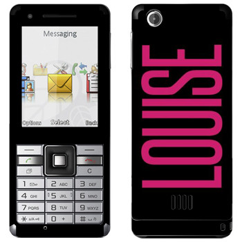  «Louise»   Sony Ericsson J105 Naite