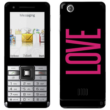   «Love»   Sony Ericsson J105 Naite