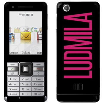   «Ludmila»   Sony Ericsson J105 Naite